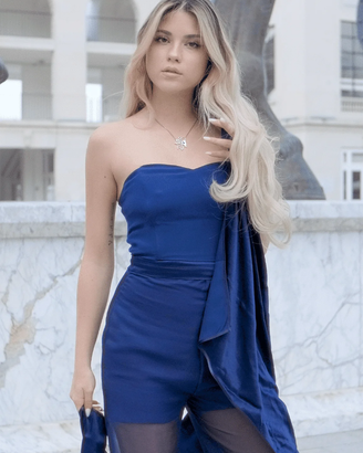 Jumpsuit (tuta) divisibile + Stola mod. ELEONORA