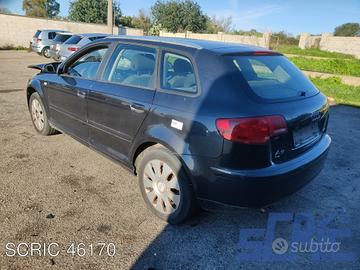 AUDI A3 SPORTBACK 8PA 1.9 TDI 105CV -ricambi