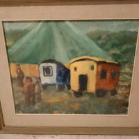 MARIO DESSI DIPINTO OLIO SU TELA