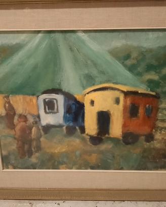 MARIO DESSI DIPINTO OLIO SU TELA