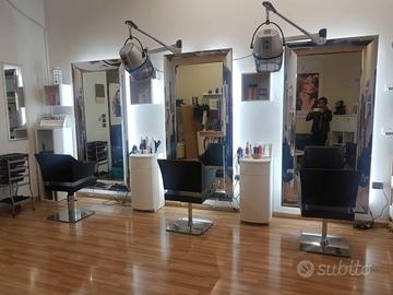 Specchiere Pierra nera per parrucchiere