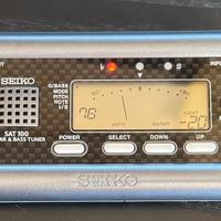 Accordatore Seiko SAT100 Guitar & Bass  perfetto