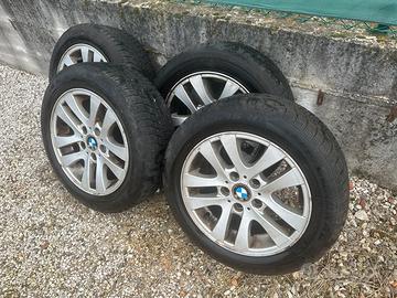 CERCHI IN LEGA 16" ORIG. BMW + GOMME INVERNALI!