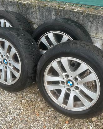 CERCHI IN LEGA 16" ORIG. BMW + GOMME INVERNALI!
