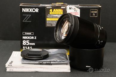 Nikon Z 85mm 1.8S