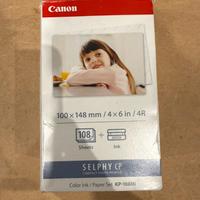 CANON KP-108IN - 108 Fogli + INK / 4x6 100x148 mm