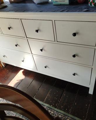 HEMNES cassettiera 8 cassetti