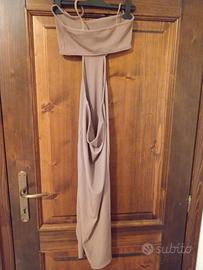 Vestito lungo Bershka cut-out - Taglia S