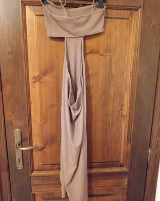 Vestito lungo Bershka cut-out - Taglia S