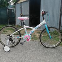 Bicicletta bici bimba bimbo btwin 20