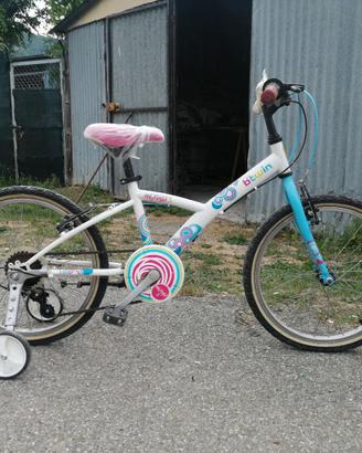Bicicletta bici bimba bimbo btwin 20