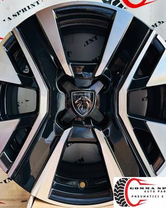 4 CERCHI IN LEGA ORIGINALI RAGGIO 16 PEUGEOT 208