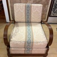 Poltrona letto singolo  tapezzeria nuova
