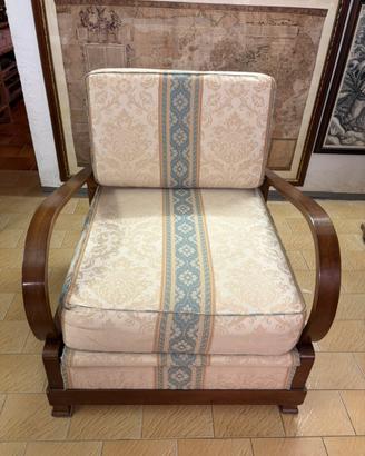 Poltrona letto singolo  tapezzeria nuova