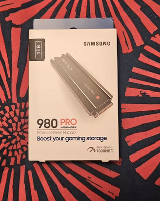 SAMSUNG 980 PRO 1TB  NUOVO SIGILLATO