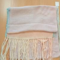 Sciarpa in cotone tessuta a mano