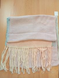 Sciarpa in cotone tessuta a mano