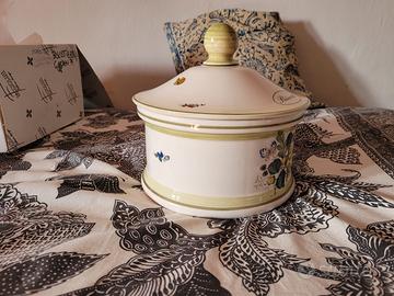 Biscottiera in Ceramica Vintage FACCIOLINI