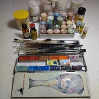 Colori 3° fuoco, Kolinsky, oro x ceramica