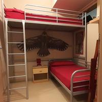 Letto a castello ad angolo Ikea Svarta