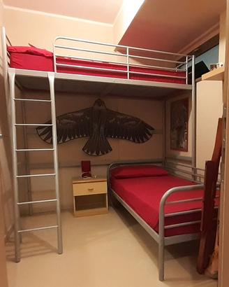 Letto a castello ad angolo Ikea Svarta