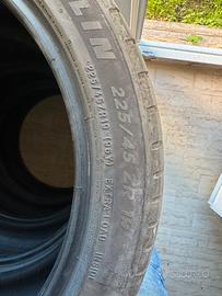 Gomme Michelin pilot sport seminuove