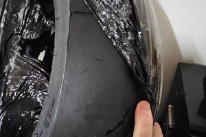 Gomma posteriore dunlop d211 190/55R17