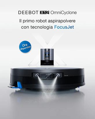 DEEBOT X12 OmniCyclone Ecovacs