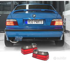 FANALI BMW E36 COUPE FUMÈ ROSSO