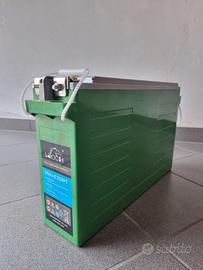 Batterie AGM Leoch 210A 12V PLH+C 210FT