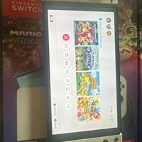 Nintendo switch OLED bianca