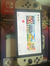 Nintendo switch OLED bianca