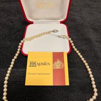 Collana di perle vere Majorica