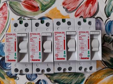 Interruttori differenziali  Bticino 2x25 A  - 0.03