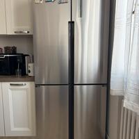 Frigorifero Haier 4 porte in acciaio inox