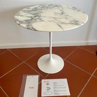 Tavolino knoll tulip in marmo