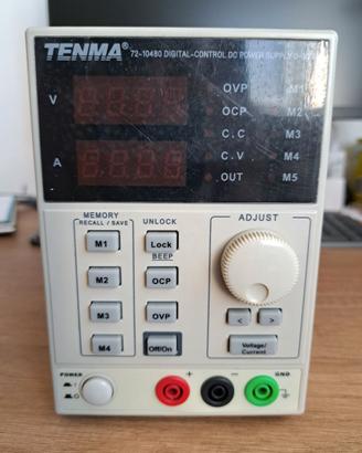 Alimentatore da banco TENMA 0-30V 3A