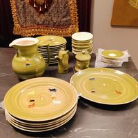 Servizio "DORIKA" 33 pz - Dipinto a Mano