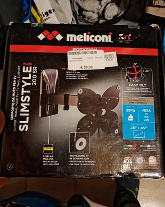 supporto tv meliconi