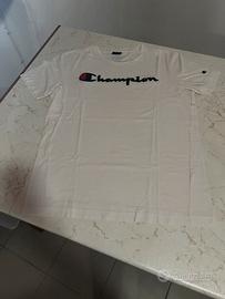 Maglietta bianca champion