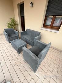 Salottino da esterno giardino