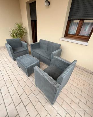 Salottino da esterno giardino