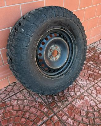 4 Ruote fuoristrada complete M/T 265/70 R16