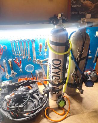 SET TRIMIX SUBACQUEA!  EROGATORI BOMBOLE