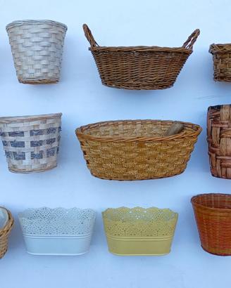 set cestini copri vaso