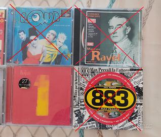 Cd musicali originali (883, Aqua, Fiorello, Spice)