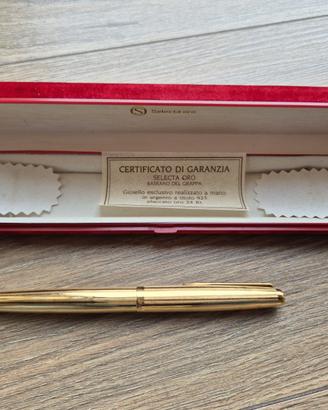 Penna stilografica vintage Selecta Oro anni ’80 –