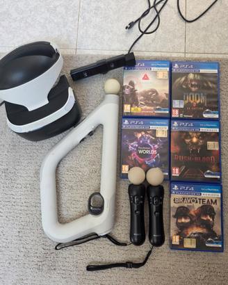 PSVR1 + accessori e giochi