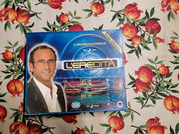 Gioco in scatola l'eredità  Carlo conti