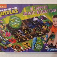 tappeto gigante interattivo ninja turtles 